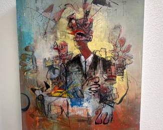 mixed media 10"