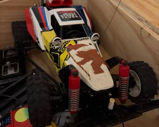 Vintage tamiya Grasshopper RC buggy