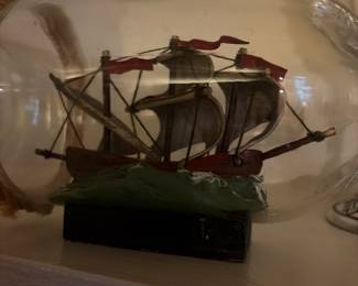 Ship in a bottle  maritime collectible