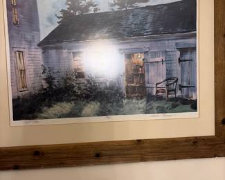 Andrew Thomas American rural landscape print limited edition