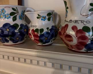 Italian pottery  made by Al siero
