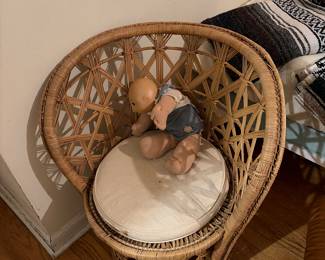 Wicker chair