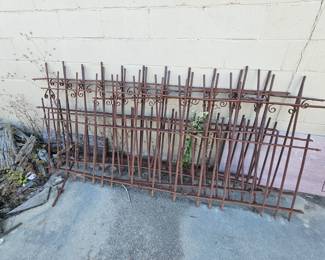 Iron fence