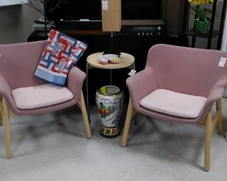 Mid-Century Modern furniture, Large smart screen TV
