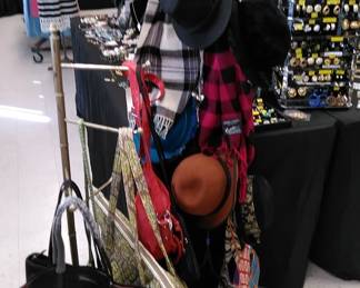 New, gently used and vintage hats, handbags and scrarves.