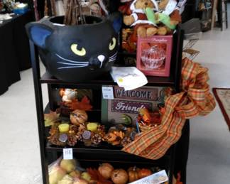 Halloween and fall decorations