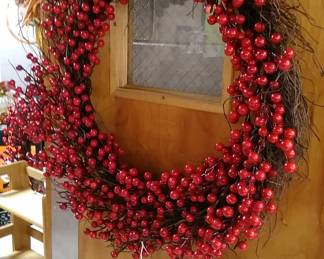 Large berry wreath