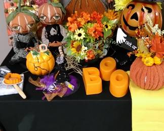 Fall decorations and arrangements