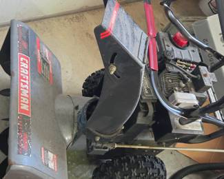 Craftsman 24-Inch Electric Start Snowblower
Gas-powered snowblower with electric start and rugged tires. Designed to tackle heavy snow with ease and built for reliable winter performance.