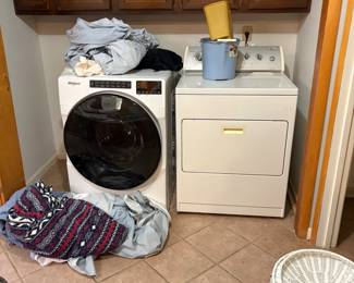 washer and dryer