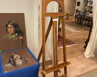 Wood Easel $125.00