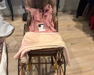 Victorian Pam, wicker & metal $800.00
46”L 21” w 46”t