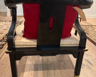 Emperor Chair “Chinorserie” Ming $325.00. 31”w 24”d 29” t
