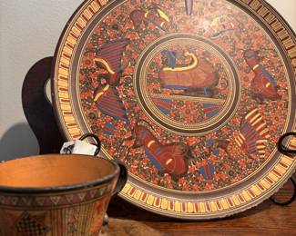 Clay plate $75 Clay mug $35