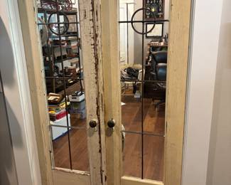 How they can be used!
Antique 1905 Ball Room Doors from Bayou Texar in East Hill, $950.00 pair No discount. 23 7/8”w 82.5”t 1.75” d