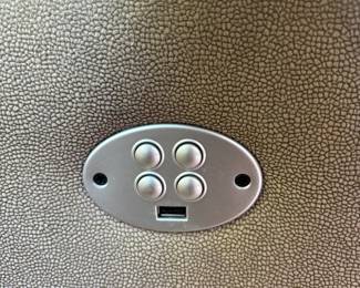 Grey electric rocker & recliner $350.00
34”w 34”d 38”t