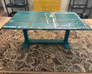 Drop leaf table $100.00
36.25”w 60”L 29”t