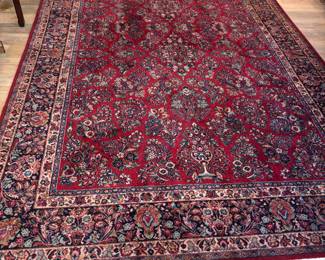 Karastan Red & Blue area rug $1,500.00
8’8” x 15’