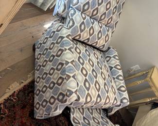 Elm Lane Blue Diamond Recliner $350.00. 29”w 32”d 38.5” t