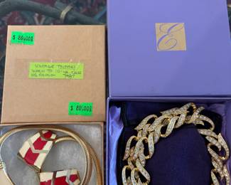 Vintage Tripari set $80
Elizabeth Taylor set $200