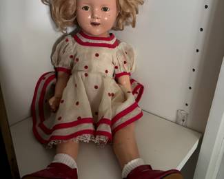 Shirley Temple Doll $140.00
Her accessories $ 10 - $60 each