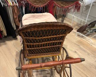 Victorian Pam, wicker & metal $800.00
46”L 21” w 46”t