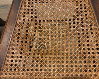 6) Cane bottom chairs (2 w issues)
$500.00 set 17.5”w 15”d 41.5”t