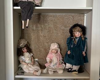 Dolls & Books Dolls $65-$500
