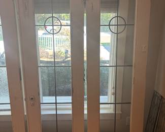 Antique 1905 Ball Room Doors from Bayou Texar in East Hill, $950.00 pair No discount. 23 7/8”w 82.5”t 1.75” d