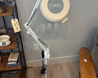 Magnifying Lamp $75.00
11” base 54”t