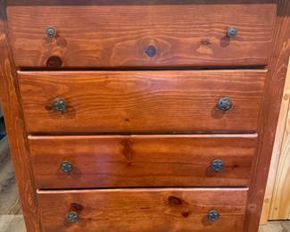 Chest of drawers with Texas Star pulls