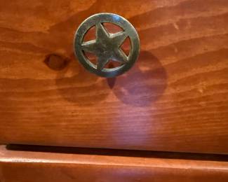 Hardware on dresser