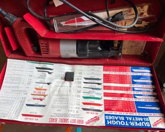 Milwaukee heavy duty recip saw