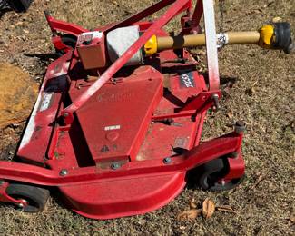 5 foot Caroni finish mower TC590 3 point hitch