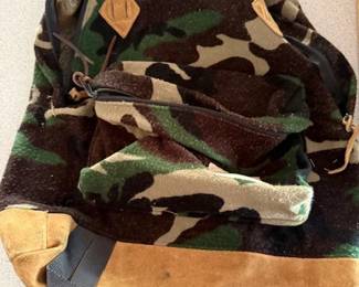 Camo back pack