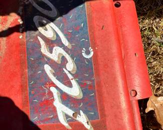 Finish mower