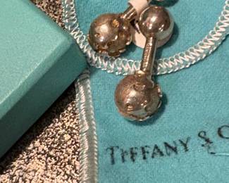 Sterling Tiffany cufflinks
