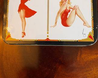 Vargas Girls playing cards, 1987 (unopened)