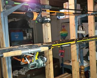 Fishing poles
