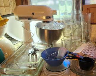 Kitchen Aid Classic Mixer.