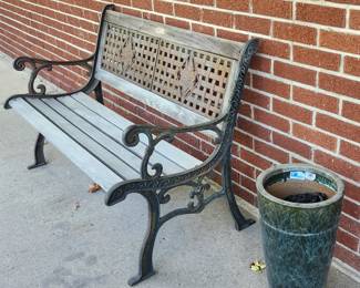 Cast Iron Bench
