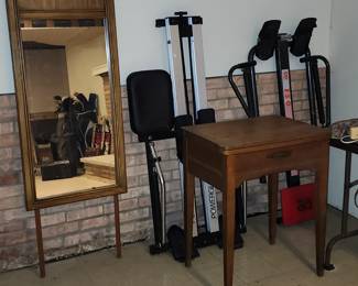 Exercise equipment     Sewing machine