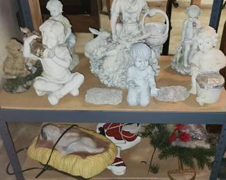 Blow Mold Baby Jesus. Resin Garden Statues.