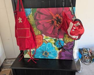 Entryway coat hanger rack