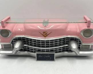 pink elvis cadillac shelf