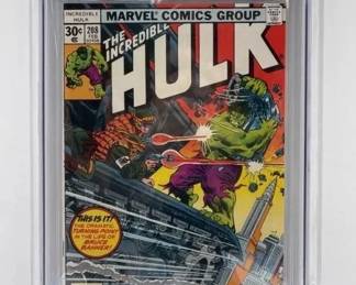 graded hulk comic