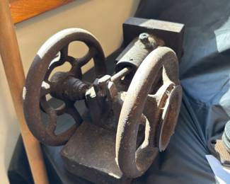 Small antique gas engine