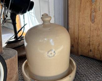 Crock chicken waterer