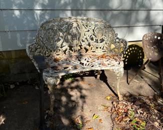 Cast Iron Settee