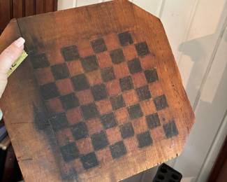 wooden checkerboard